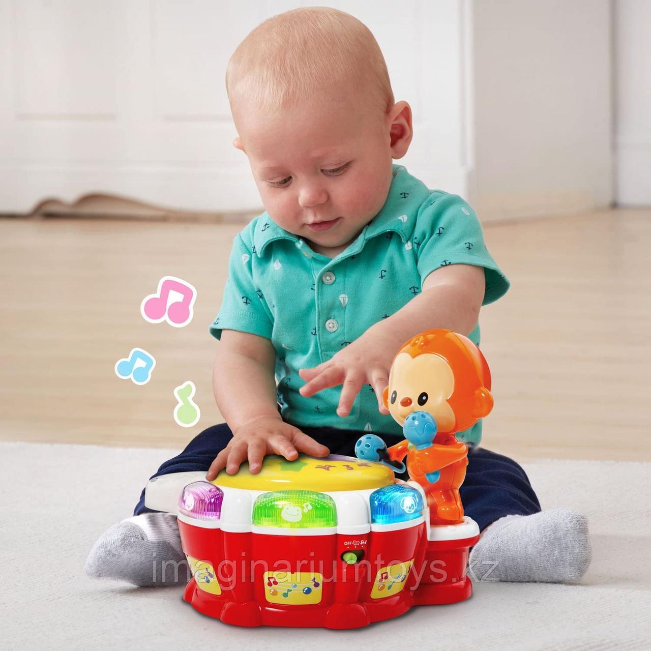 Развивающая игрушка для малышей «Обезьянка с барабаном» Vtech - фото 3 - id-p104042603