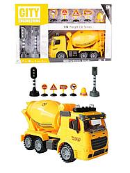 Машинка бетономешалка с аксессуарами DIY