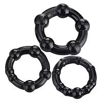 Силиконовое эрекционное кольцо 3 шт