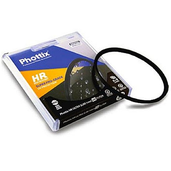 Phottix Super Pro-Grade HR Ultra Slim 1 мм UV УФ-фильтр с нанопокрытием 55мм - фото 1 - id-p104043717