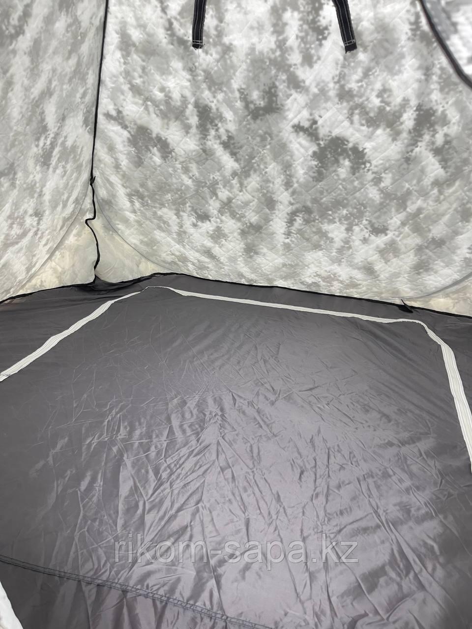 Зимняя палатка утепленная 3-х слойная - фото 3 - id-p104044268