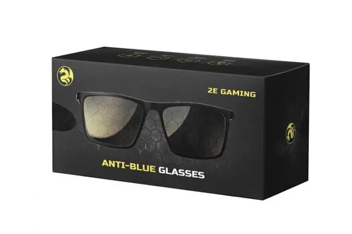 Очки 2E GAMING Anti-blue Glasses Black-Black - фото 1 - id-p104044657