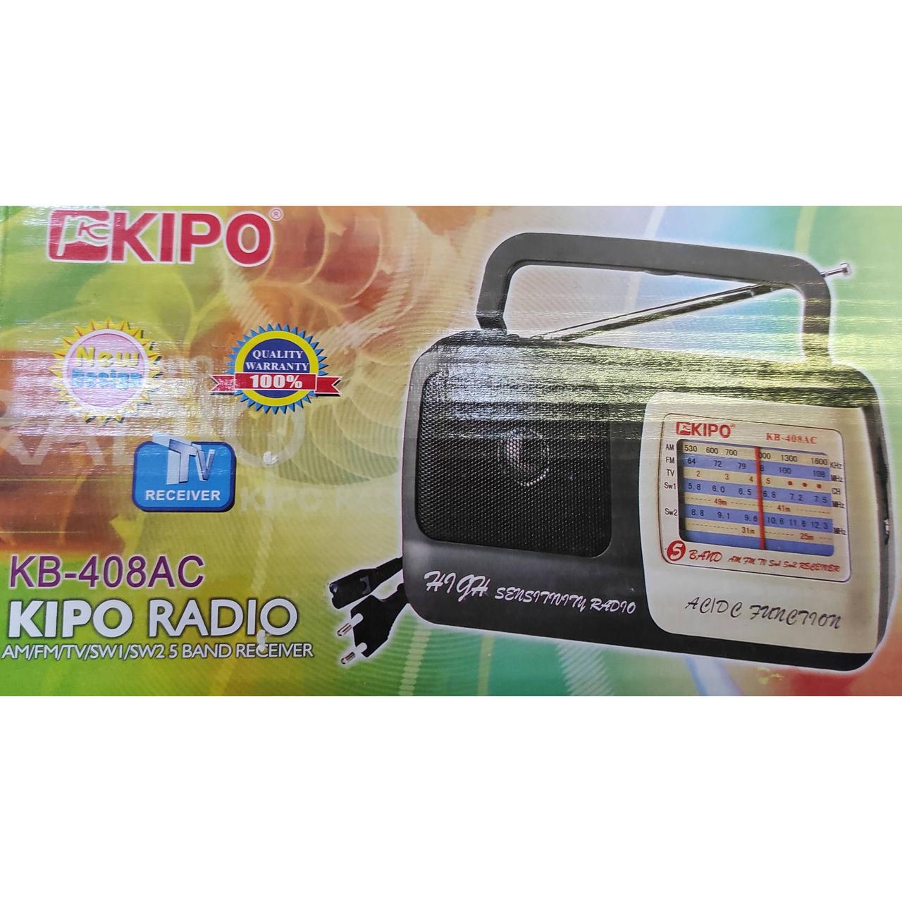 Радиоприемник KIPO KB-408AC - фото 2 - id-p104045099