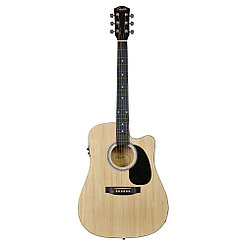 Электро-акустическая гитара Fender Squier SA-105CE Natural