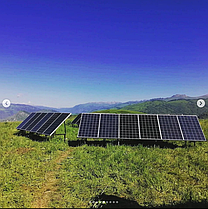 Автономная солнечная станция в живописных горах ВКО 2