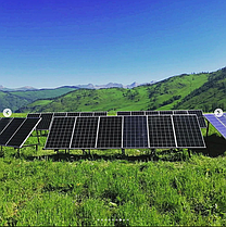 Автономная солнечная станция в живописных горах ВКО 3