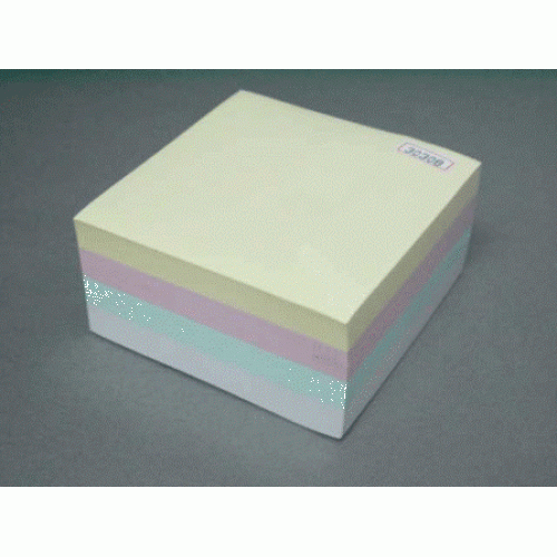 Бумага для заметок 76x76мм, 4цвx100л, самоклеющаяся, пастельные цвета Pronoti - фото 1 - id-p104046447