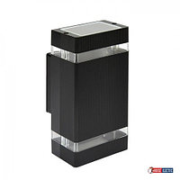 Светильник фасадный двусторонний 2 х GU10 мм, IP44, 220 В, Черный