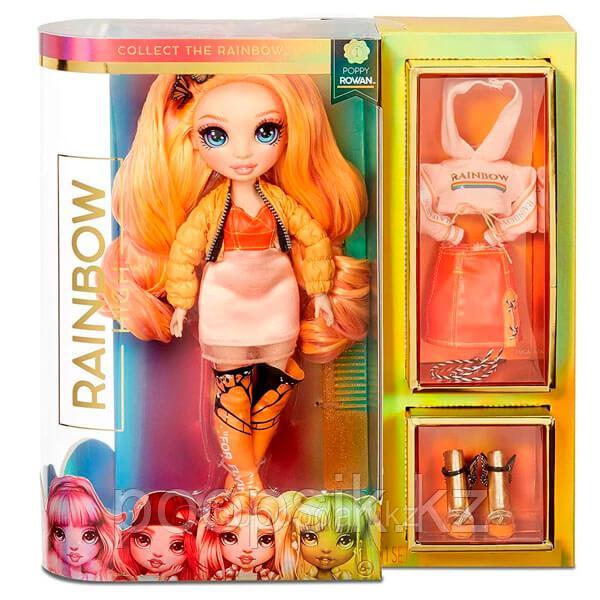 Кукла Поппи Роан оранжевая Rainbow High Poppy Rowan