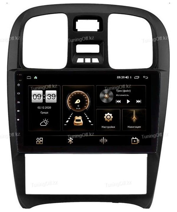 Штатная автомагнитола CarMedia Hyundai Sonata 2001-2012 1gb+16gb - фото 1 - id-p103099387