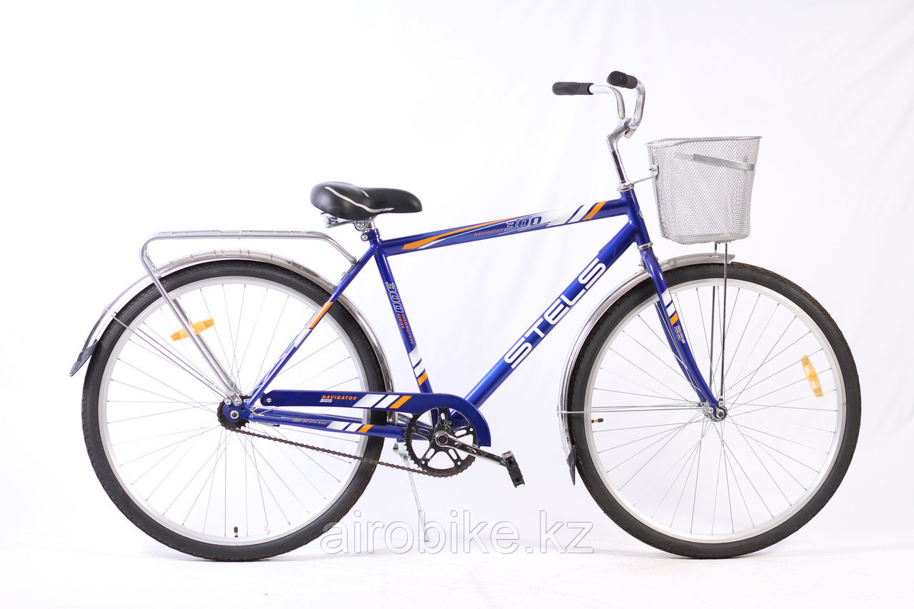 Взрослый городской велосипед Stels 300, синий