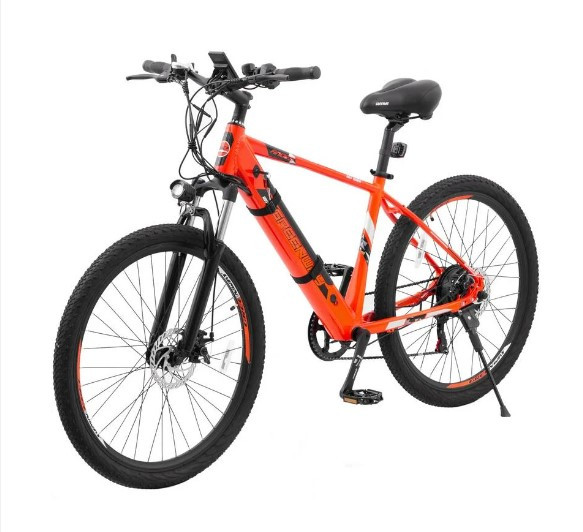 Электровелосипед Greenway 350W, 36V/10.40AH LG, 27,5" Orange (27DT033)
