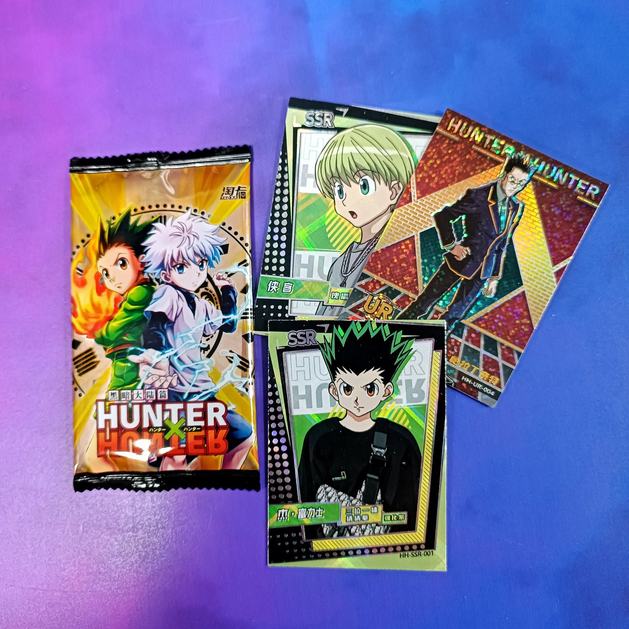 Коллекционные карточки Hunter x Hunter (реплика)