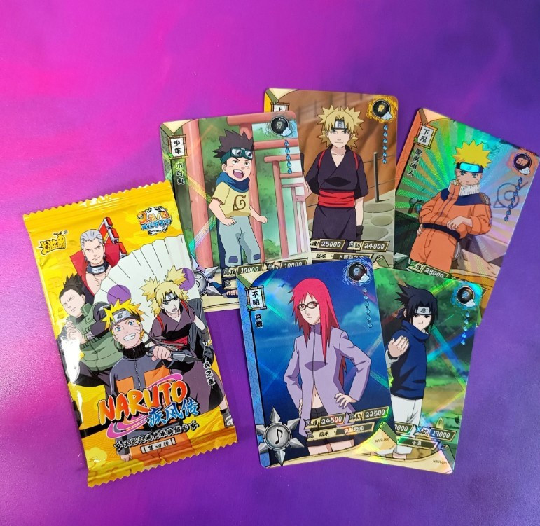 Коллекционные карточки по аниме Наруто - третий вид (реплика), фото 1