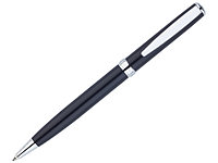 Ручка шар. Pierre Cardin "Easy" синяя, корпус латунь черн., 1,0мм, поворотн. подар. уп. PC5918BP