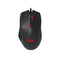 Мышь игровая AOC GM200 6 кн. 4200 dpi, USB2.0 кабель 1.8 м Черный GM200DREE