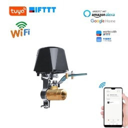 Wi-Fi привод управления для шарового крана клапана (газ/вода) TUYA