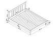 Кровать Слип белый 160х200 см, фото 3
