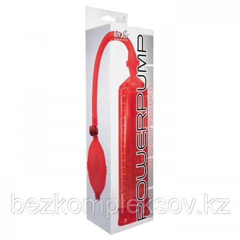Помпа Toy Joy - Power Pump, 20 см, Красный