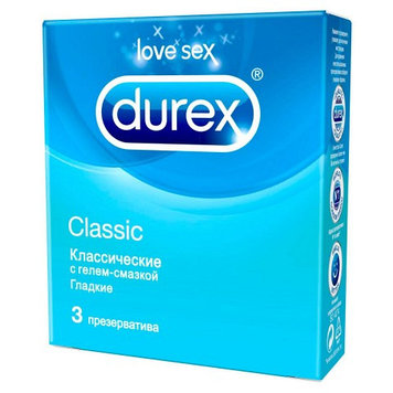 Презервативы Durex Classic  3 шт.