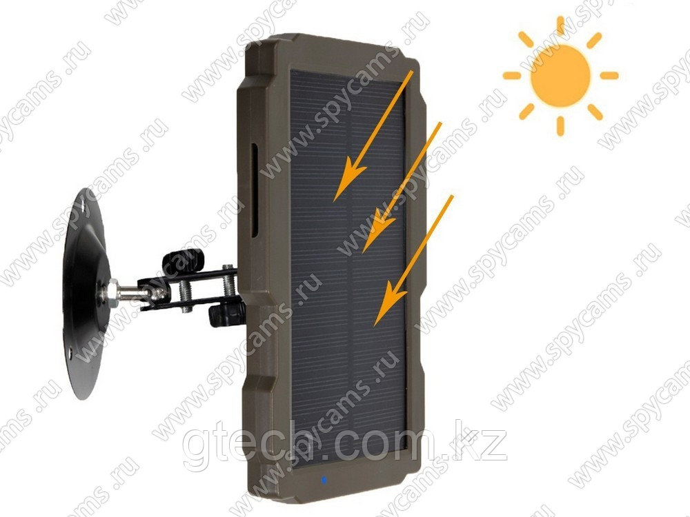 Солнечная панель для фотоловушек SP-08 Dual с аккумулятором 3000 мАч - фото 3 - id-p104104463