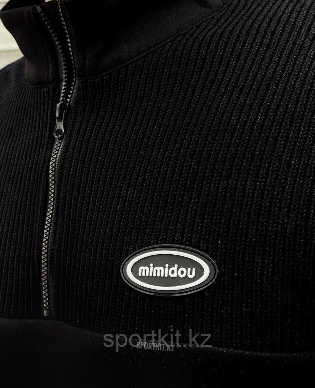 Кофта Mimmidou пол зам черный 22611-1 - фото 5 - id-p104106719