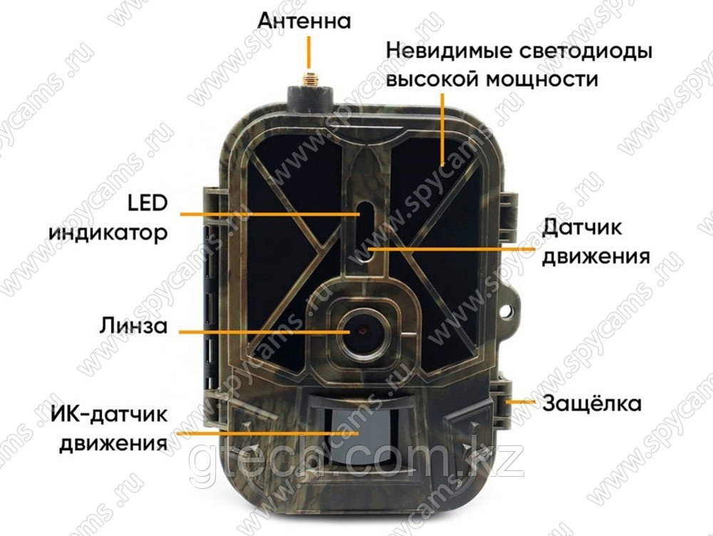Уличная 4К фотоловушка для охраны Suntek Филин HC-940 LTE-Pro-Li-4K - фото 5 - id-p104115247