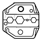Pro`skit CP-336DC Насадка для обжима коаксиальных кабелей (RG58,59,62,6), фото 3