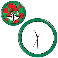 Часы настенные "ПРОМО" разборные ; зеленый,  D28,5 см; пластик, Зеленый, -, 22000 15