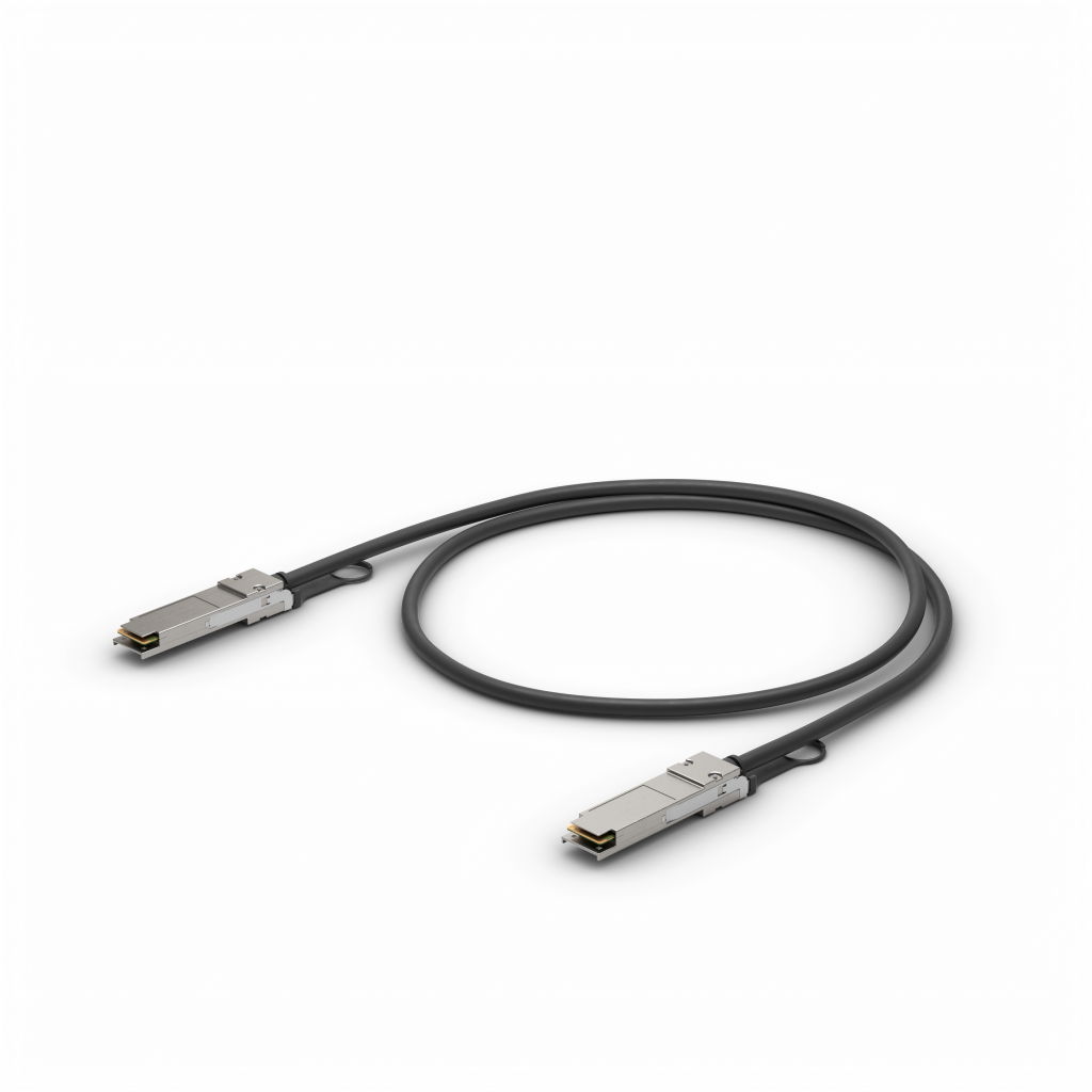 Ubiquiti UniFi Direct Attach Copper cable QSFP28 100 Гбит 1м UC-DAC-QSFP28-1