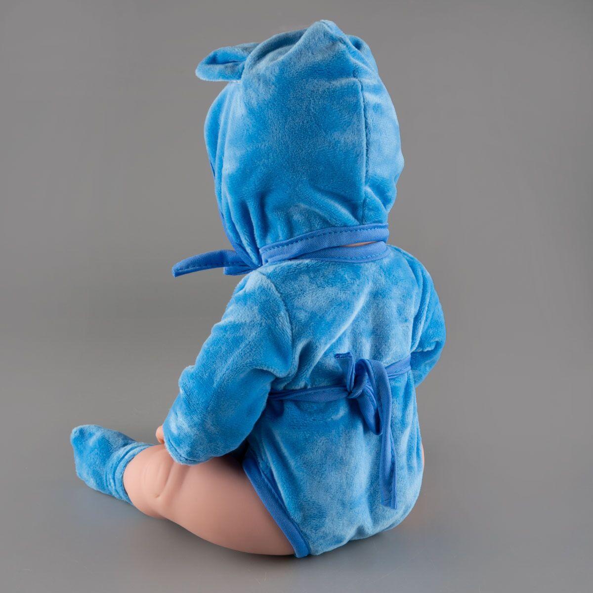 Игрушка пупс в голубом костюмчике Kaifan Toys
