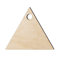 Ёлочное украшение TRIANGLE, бежевый, , 48003