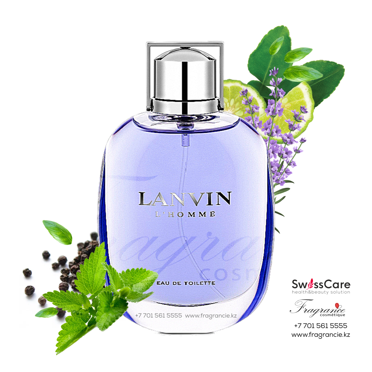 Туалетная вода Lanvin L`Homme 100ml (Оригинал - Франция)