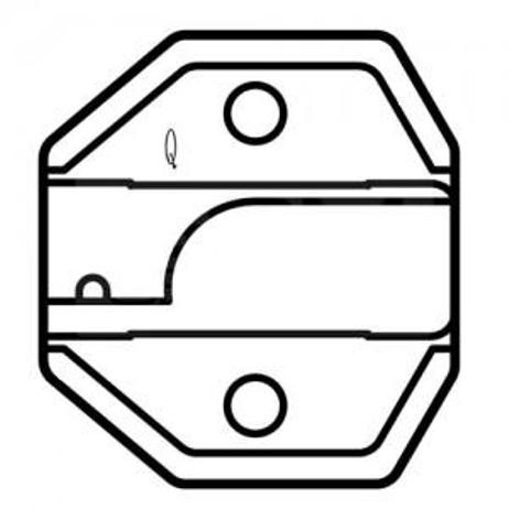 Pro`skit CP-236DQ Насадка для обжима CP-371 (8P8C, RJ45, HC-002-8S)
