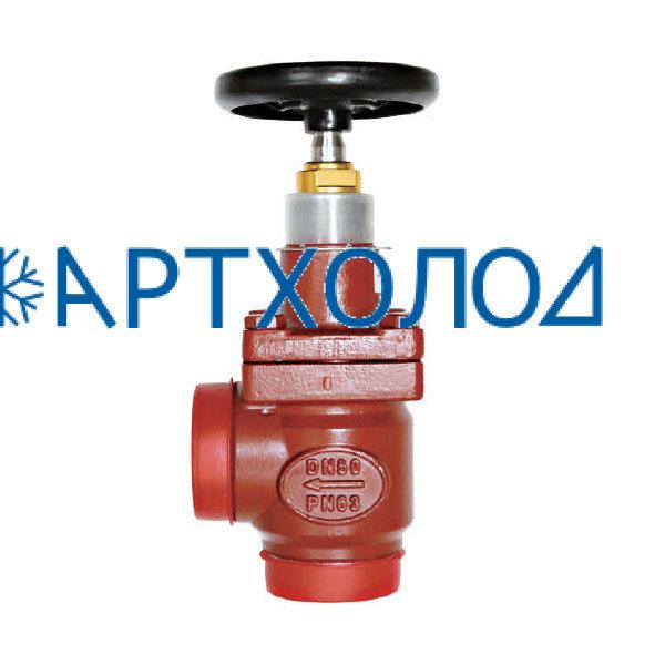 Обратно-запорный клапан SCV-HA DN32 63 бар, угловой (комплектация с защитным алюминиевым колпачком)  Dofun