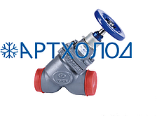 Запорный вентиль прямоточный SVD-S DN150 (комплектация с маховиком) Dofun