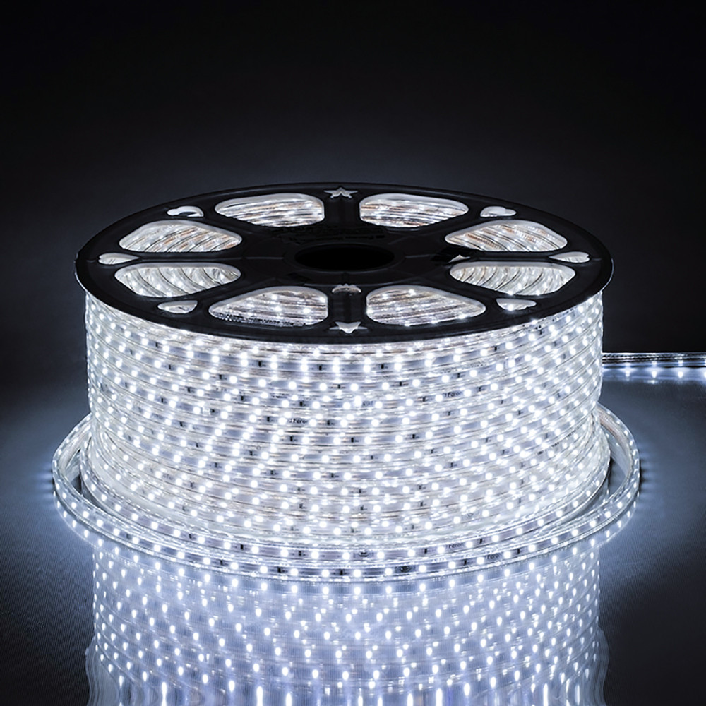 Cветодиодная LED лента Feron LS704, 60SMD (2835)/м 4.4Вт/м  100м 220V 6400K IP65, фото 1