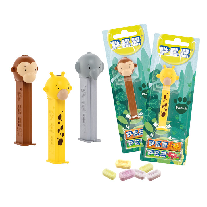 PEZ Игрушка Зверушки 17 гр /Венгрия/