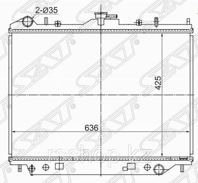 Радиатор GREAT WALL HOVER 05-