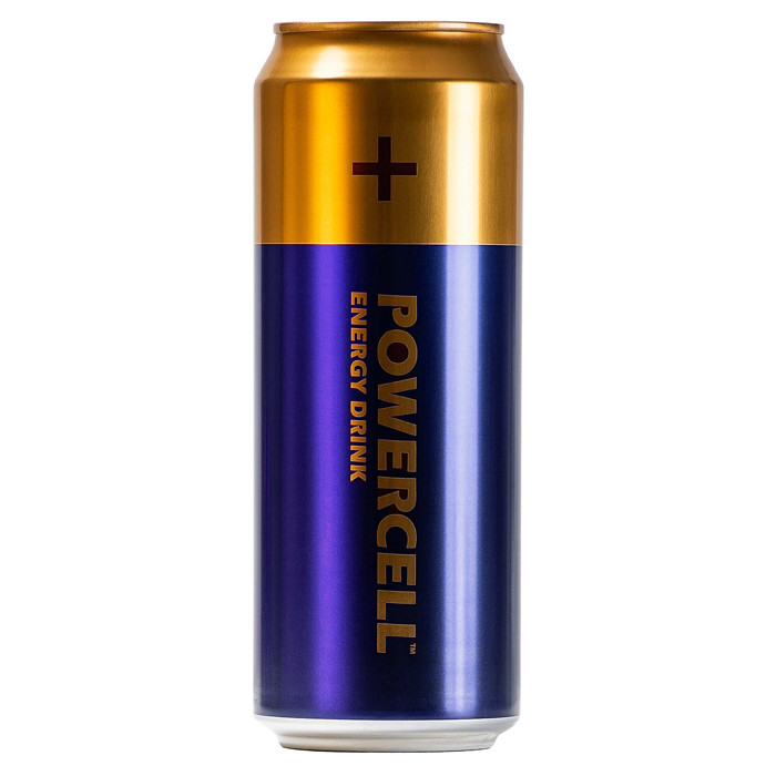 Энергетический напиток Powercell ТРОПИК (Пауэрселл) батарейка безалкогольный 0,5 л (12шт упак) - фото 1 - id-p104182592
