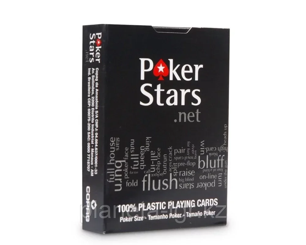 Карты покерные: Poker Stars | Copag - фото 4 - id-p42637771