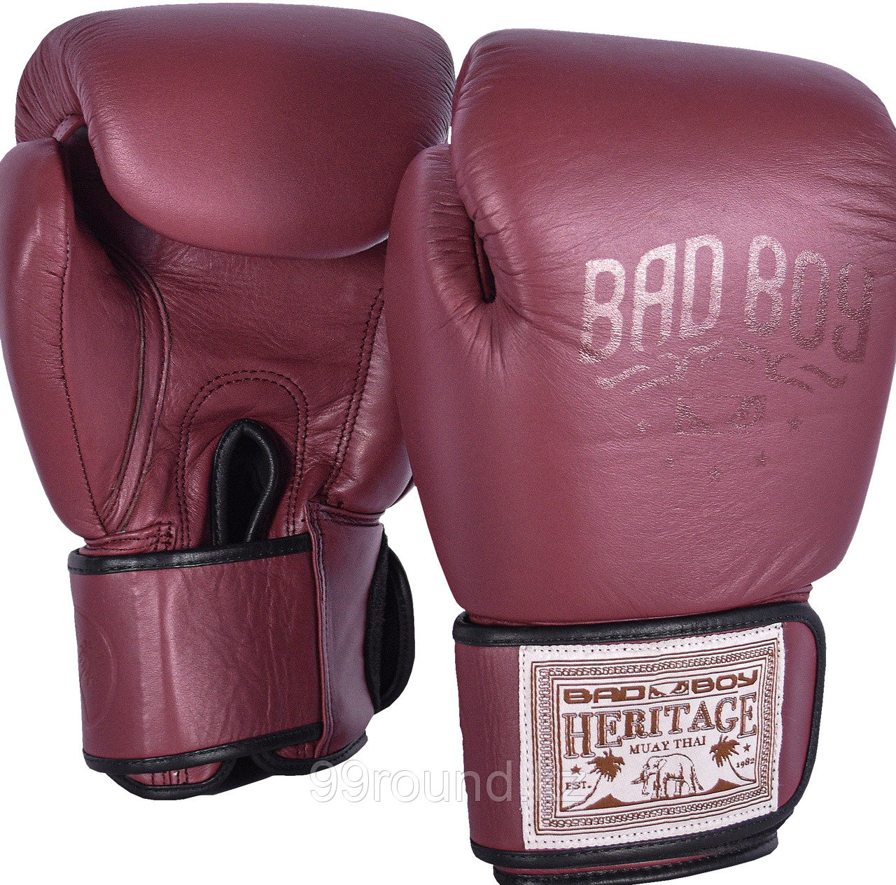 Боксерские перчатки Bad Boy Heritage Thai Boxing Gloves красные 14 oz, фото 1