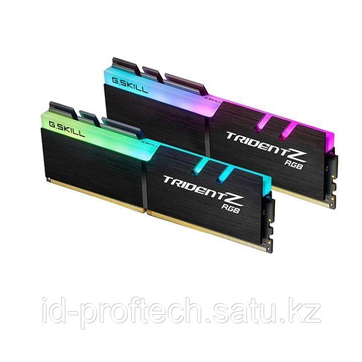 Комплект модулей памяти G.SKILL TridentZ RGB F4-3600C18D-16GTZR DDR4 16GB (Kit 2x8GB) 3600MHz - фото 1 - id-p104185729