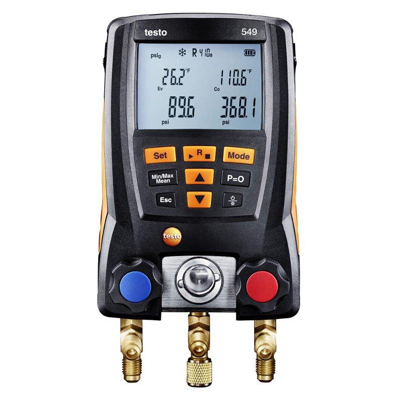 Манометрический коллектор testo 549 в комплекте с батарейками (0560 0550) TESTO