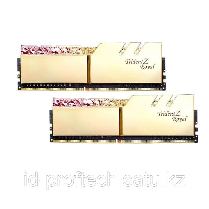 Комплект модулей памяти G.SKILL TridentZ Royal F4-4400C18D-16GTRGC DDR4 16GB (Kit 2x8GB) 4400MHz - фото 1 - id-p104207601