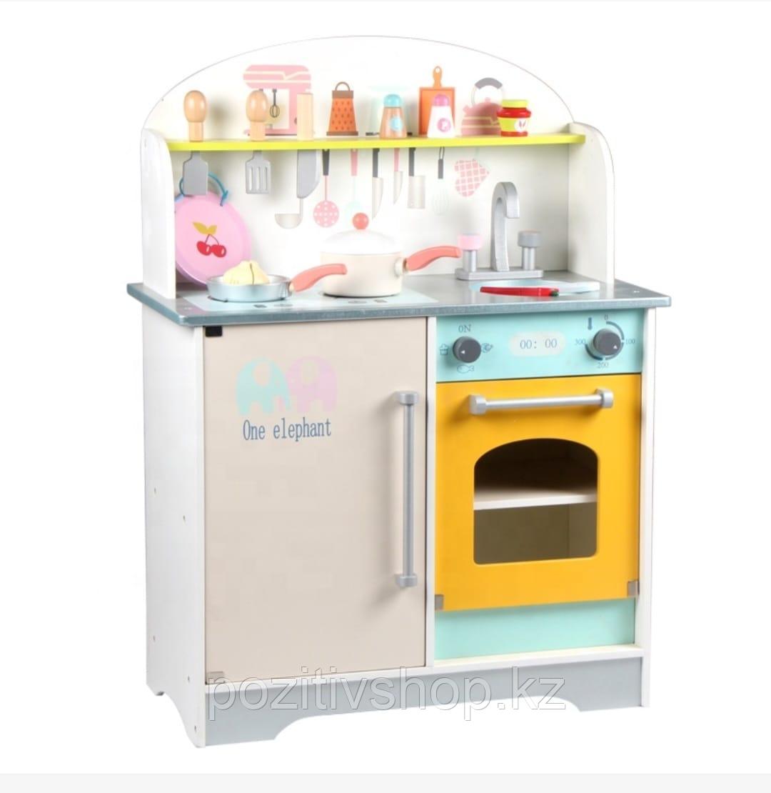 Детская деревянная кухня Wooden Play Kitchen SK262