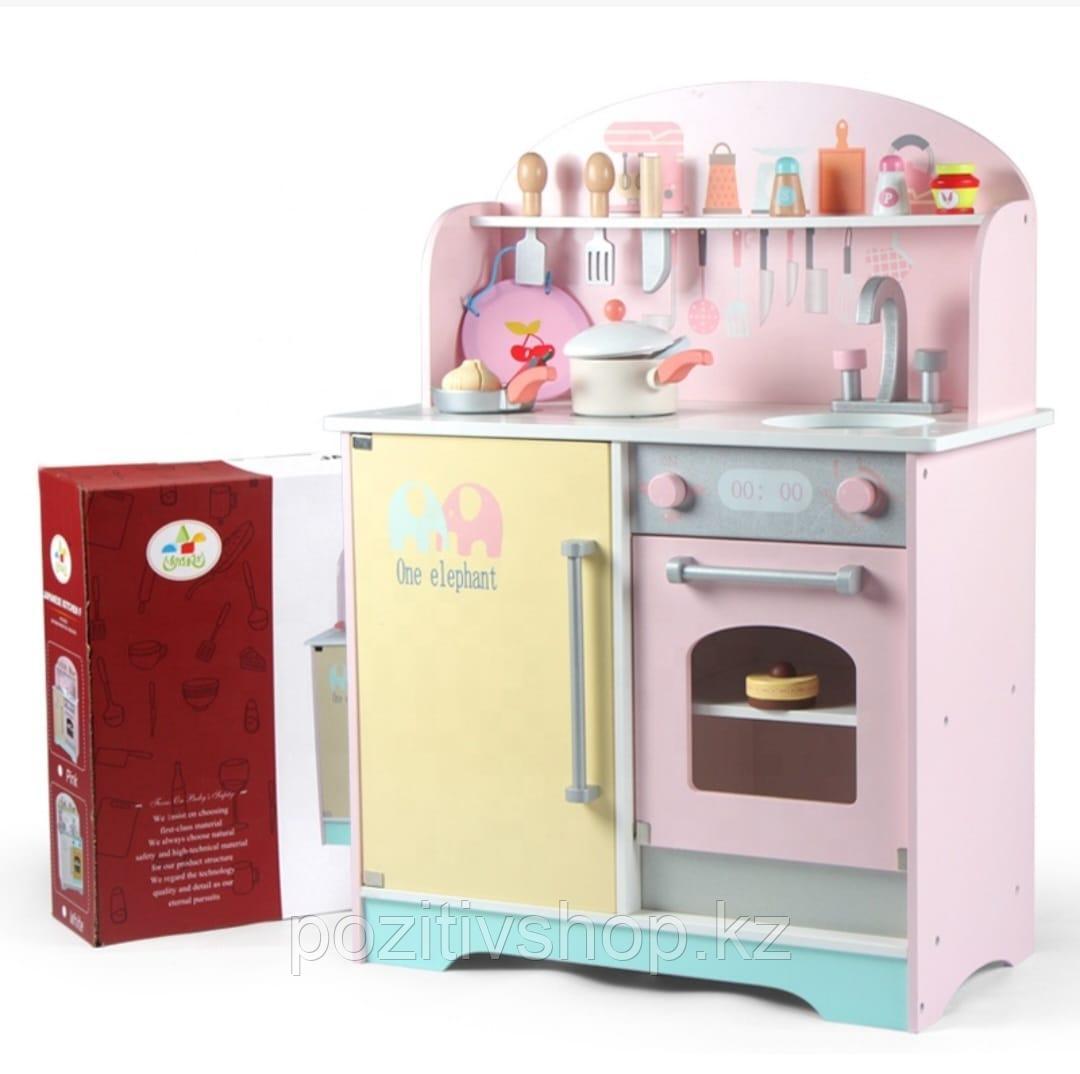 Детская деревянная кухня Wooden Play Kitchen SK262 - фото 7 - id-p104011956