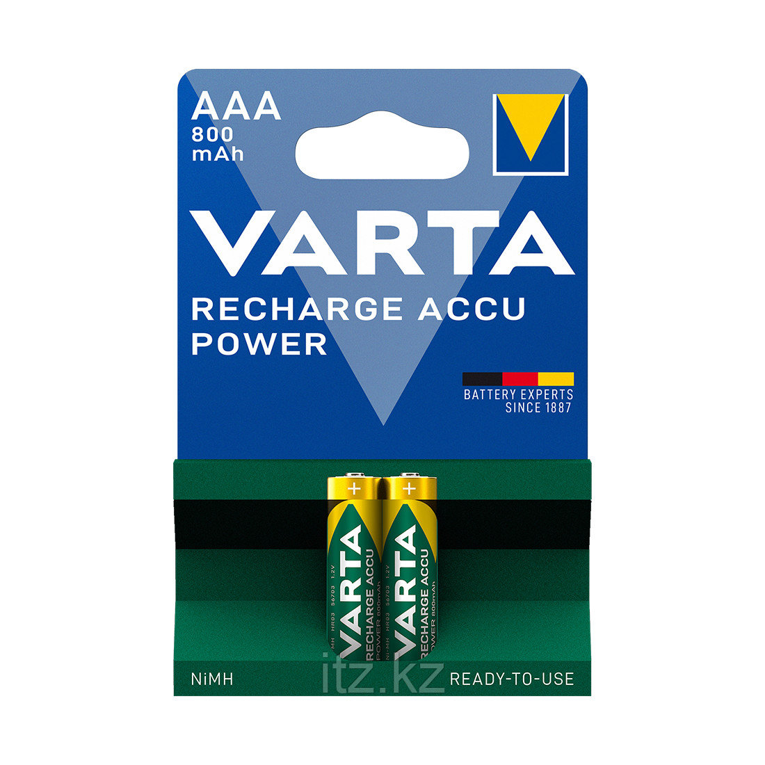 Аккумулятор VARTA R2U Micro 1.2V - HR03/AAA 800 мАч (2 шт) - фото 1 - id-p103763397