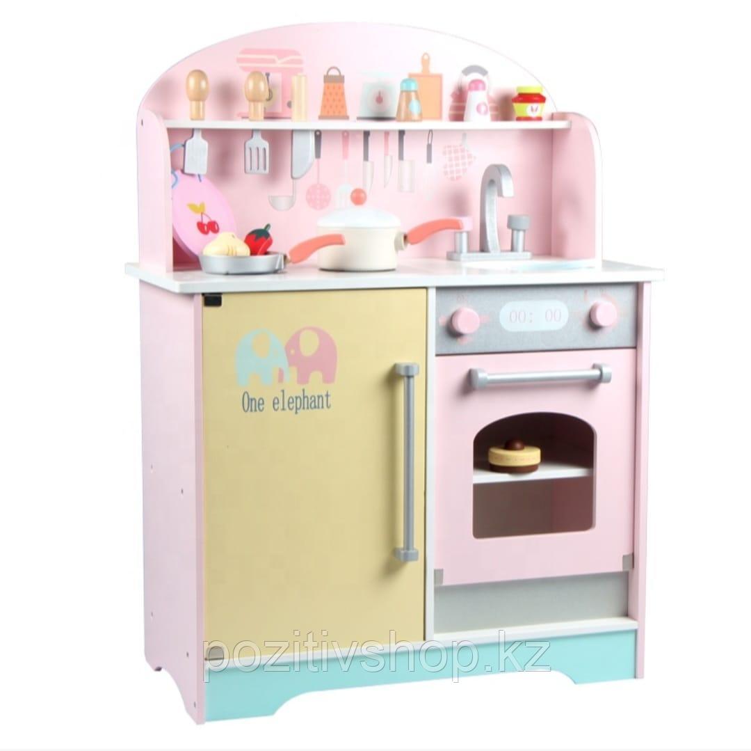 Детская деревянная кухня Wooden Play Kitchen SK263