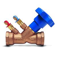 Латунный резьбовой балансировочный клапан 15 мм IMI TA STAD ТУ